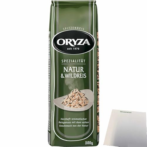 usy Bundle für Oryza Natur und Wildreis (500g Packung) + usy Block
