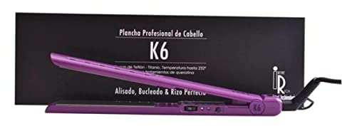 Irene Rios Plancha de Pelo Color Morado - 1 Unidad