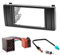 CARAV 11-041 - 3 di 67 mascherina per autoradio Doppio DIN auto Radio Incasso Set Dash Kit di installazione per Serie (E39); X5 (E53) Fascia Plate Facia