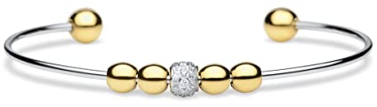 Bering Damen-Manschetten Armband Edelstahl 622-1217-062