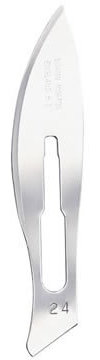 Swann Morton No 24 Sterile Stainless Steel Blades