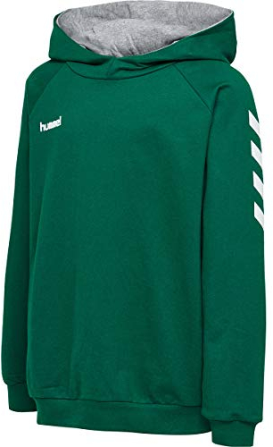 hummel Cotton Hoody Kids Gruen, 6 (116) Kinder