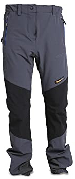 Beta 7811 XXL - Pantaloni da lavoro multitasche work trekking MID SEASON, pantaloni elasticizzati slim fit con tessuto in nylon. Inserti rinforzati su ginocchia, cavallo e fondo gamba - Grigio/Nero