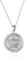 JewelryWe Damen Kette mit Foto Medaillon zum Öffnen Photo Bilder Amulett Krone Anhänger Halskette mit Gravur Silber
