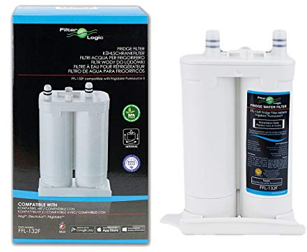 FilterLogic FFL-132F Fridge Water Filter Compatible with Frigidaire PureSource 2, WF2CB, NGFC2000 ¦ Electrolux EWF01, 53-WF-12FR, PureAdvantage, FC100 ¦ AEG 50294819003, John Lewis JLAFFS2007 (1 Pack)