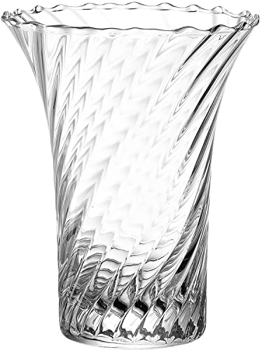 LEONARDO HOME 018608 RAVENNA Vase 14,5 cm, Glas, klar