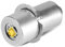 P13.5S Lampe de poche LED 3 W Lampe de poche de rechange pour lampe de poche, lampe de secours (blanc chaud 4~12 V)