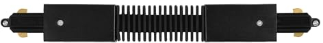 LEDVANCE TRACKLIGHT optionaler flexibler Stromverbinder, schwarz, flexibler Stromverbinder für Stromschienensystem, modernes, loftartiges Design, zur Realisierung unterschiedlicher Anordnungen