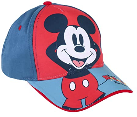 CERDÁ LIFE'S LITTLE MOMENTS Unisex Baby Cap Für Mickey Mouse Maus Kindermütze, Blau, 2-4 Jahre EU