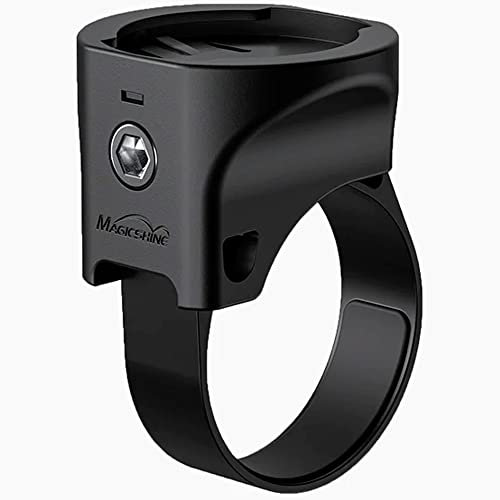MagicShine MJ-6280 Lenkerhalterung für Allty-Lichter, Garmin Geräte, GoPro-Kameras, Magicshine Fahrradleuchten, Schwarz, Kunststoff, Lenker, 1/4-20, Standard Camera Mount, Fahrradhalterung, Halterung