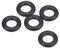 PATIKIL 10 Stück Dichtungsringe O-Ringe Gummidichtung 11mm AD 6mm ID 2.65mm Breite Nitrilgummi Unterlegscheibe Dichtungssatz Gummischeiben für Wasserhahn Autoreparatur Schwarz