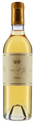 Château d'Yquem DEMI-BOUTEILLE - Blanc 2016 - Sauternes - Vin Blanc de Bordeaux (37.5cl) Moelleux