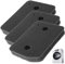 3 Stk Trockner Filter Ersatz: 207 x 157 x 30mm Filter für Miele Trockner 9164761, Wärmetauscher Filter, Schwammfilter Kondenstrockner Filtermatte, Schwammfilter für Wäschetrockner Zubehörset