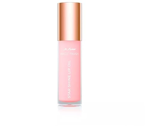 M. Asam MAGIC FINISH Star Shine Lip Oil Raspberry-Cupcake (4 ml) – pflegendes Lippenöl für sofortige Feuchtigkeit & Aufpolsterungseffekt, Lippenpflege mit einem Hauch Farbe & Himbeeraroma