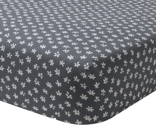 Bedrucktes Spannbetttuch aus Lyocell, Hortense, 160 x 200 cm Origin