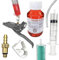 Scheibenbremsen Service Wartungs Bleed Kit inkl.100ml Mineralöl für SHIMANO mit M5 Befüll Anschluss