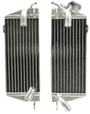 GPI RACING Radiador de aluminio izquierdo y derecho compatible con K-T-M 250EXC EXC 250 1985 85