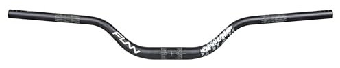 Funn Upturn Guidon de VTT à haute élévation avec collier de serrage de 31,8 mm et largeur de 785 mm, guidon en alliage léger et durable pour vélo MTB et BMX, élévation de 75 mm (Noir)
