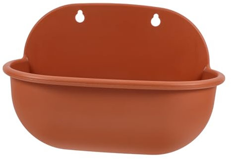 MERRYHAPY Outdoor Wall Planter Garden Wall Planter Hanging Flower Pot Balcony Plant Container Thick Material Easy Installation Multi-use