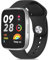 YLK Correa Compatible para Xiaomi Redmi Watch 3 Active, Correas de Pulsera de Silicona Suave para Redmi Watch 3 Active (Negro)