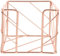 Operitacx für Haftnotizen buro zubehör Memo-Organizer Stilvoller Notizhalter Memo-Notizbox Notizen Aufbewahrung Desktop-Notizhalter Notizzettelhalter Eisen Rose Gold