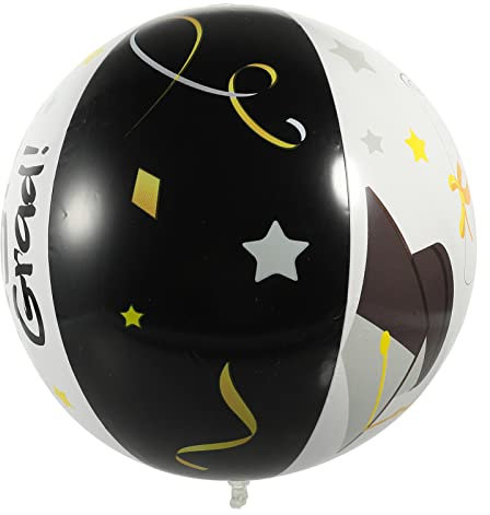 Alasum Strandball Der Abschlusssaison Für Den Strand Aufblasbare Riesiger Wasserball Strandball-piñata Kleiner Strand Bälle Aufblasbar Aufblasbarer Pool PVC Weiß