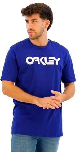 Oakley Men's Mark Ii Tee 2.0, Crystal Blue/White, 3XL