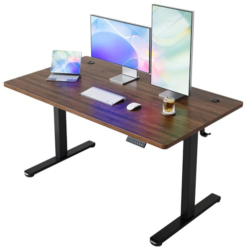 HUANUO Standing Desk 140x80cmcm mit 4 Memory height settings