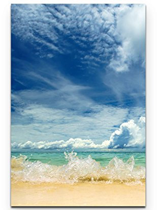 SIN-US 74 Große Wellen am Strand - Poster gerollt 90x60cm