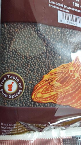 SEMI DI SENAPE MARRONE MUSTARD SEED 100G