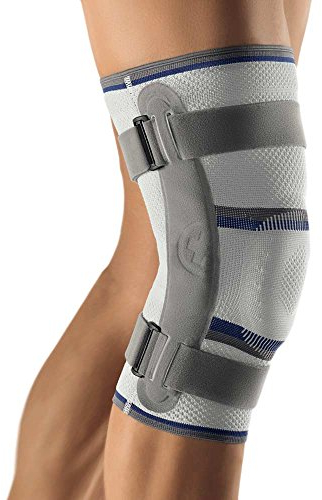 Bort Kniebandage einstellbares Gelenk Knie Gelenk Stütze Bandage Gelenk Schiene, Links, XXXL Plus