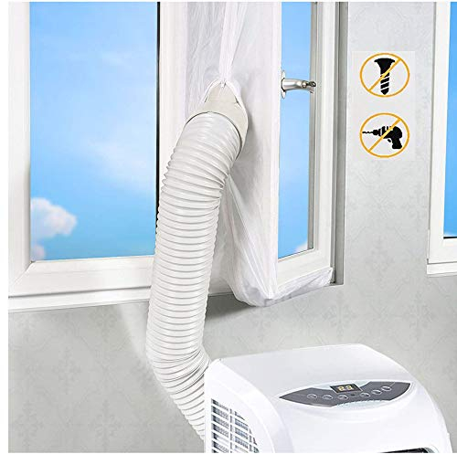 Fensterabdichtung, Klimaanlage Auslass Für Mobile Klimageräte und Abluft-Wäschetrockner, AirLock Für Fenster, Dachfenster, Kippfenster (300 cm)