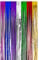 TRIXES Regenbogen Folienvorhang - Partyhintergrund Dekoration - Tür Lametta Foto Requisite - Vorhang - LGBT Gay Pride Themenparties - Bunt - 1,9 x 0,9 Meter