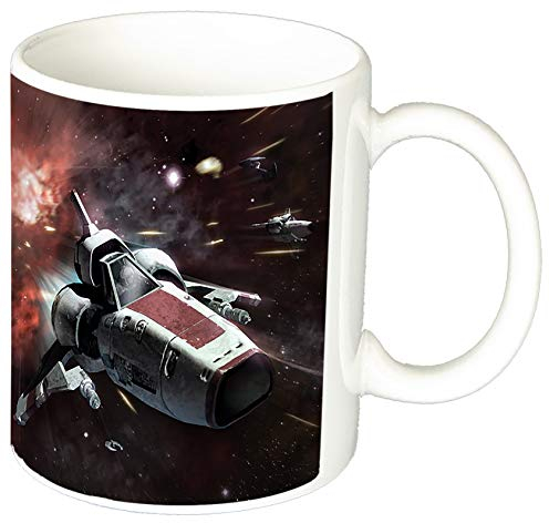 MasTazas Battlestar Galactica Kampfstern Viper ACR Cylon Tasse Keramik