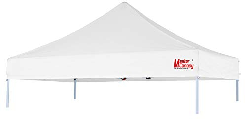 MASTERCANOPY Ersatzdach für Pavillon,Sofortige Abdeckung des Überdachungszeltes,3X3M,Weiß
