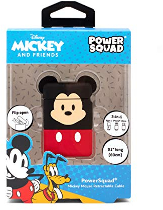 Disney Mickey Mouse 3-in-1 USB-Ladegerät