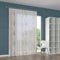 A-TEXTILE-24 Maßgeschneiderte Golde Scherli Voile Store Gardine “Lagos“ Kräuselband Vorhang nach Maß, Gardinen nach Maß Höhe: 90–295cm (Gold, 240cm Höhe x 300cm Breite)