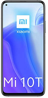 Xiaomi Mi 10T - Smartphone 128GB, 6GB RAM, Dual Sim, Alexa Hands-Free, Noir (Reconditionné)