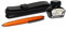 Diplomat Aero Füllhalter Set in orange mit Edelstahlfeder M, Füllhaltertinte in Königsblau und Stift-Etui aus Echtleder, Füllfederhalter, Füller
