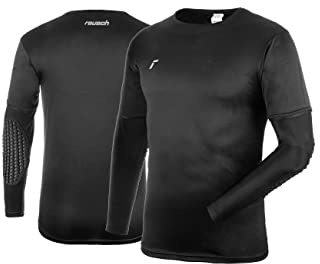 Reusch Torwartshirt Kinder |atmungsaktives Langarmshirt mit Protektoren für Jungen und Mädchen| stoßabsorbierende Pads an Ellenbogen | für Training & Spiel | Goalkeeping Jersey Padded Junior