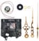 LOVIVER -Pendeluhrwerk, mit Zeigern, geräuschloser Mechanismus, Kits, Zubehör, Spieluhr, Herstellung von Teilen für die Reparatur, benutzerdefinierte, Stil g