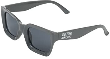HIDETOSHI WAKASHIMA Sendai Kobe Naha Asaka Unisex Sonnenbrille (Grau)