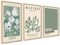 Moderne Poster Set | 3 Stück 30x40cm | Stilvolle Matisse Pastell Poster Collagen mit passenden Bilder als Wanddeko | ohne Rahmen