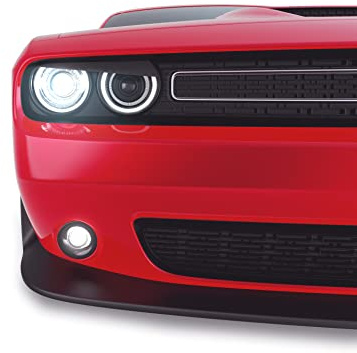 GRIDREADY Scheinwerferlider für Dodge Challenger Zubehör Angry Eyes Abdeckungen befestigen an Scheinwerferblende. passend für sxt, gt, rt, shaker, ta, scat pack, srt, 392, hellcat, demon, hemi usw.