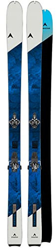 DYNASTAR - Ski-Set für Trekking, M-Vertikal 82 + Bindungen Ht 10 RTL, Blau, Herren – Größe 154 – Blau