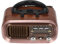 Radio Haut-Parleur Vintage, Radio Portable AM ​​FM 3 Bandes, Lecture MP3 WMA WAV, Légère et Portable, Livrée avec Batterie (RXBT628)