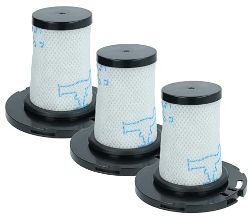 vhbw 3x Trennfilter kompatibel mit Rowenta X-Force Flex 15.60 Animal RH99F1 Staubsauger