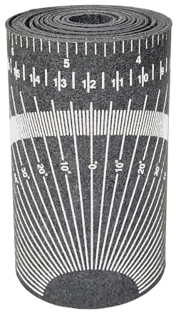 JHTii Pipe Measure Tool Wrap Around Tape, Flex Angle Measuring and Marking Gauge for 3 to 10 Diameter