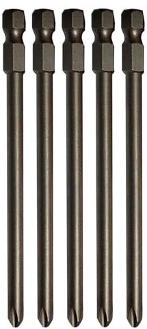 Compatible with Hilti SMD 57 SMD57 116mm PH2 Magnet Autofeed Screwgun Screwdriver Gun Bits - Magazine Screwgun Replacement Parts Heavy-Duty Single-Ended Phillips