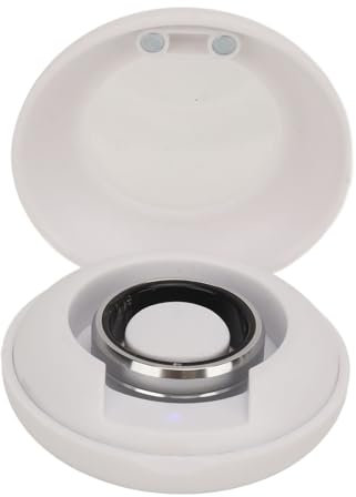 Yunir Smart Ring Health Tracker, Smart Ring per Fitness, Sonno, Frequenza Cardiaca, Ossigeno nel Sangue, Anelli Tracker per Fitness Bluetooth Resistente (N. 8)